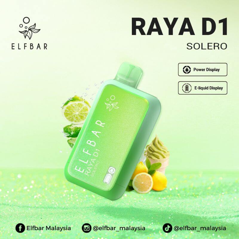 SGVape- ELFBAR-RAYA-D1-13000-SOLERO-SG-Vape-Party