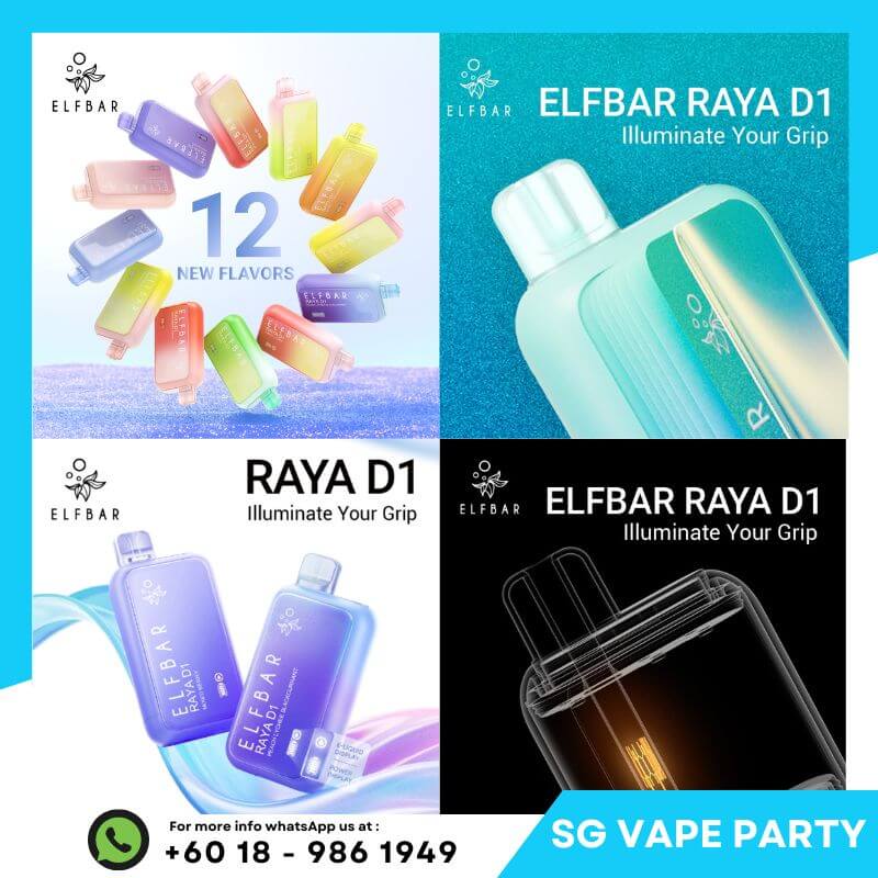 SGVape-ELFBAR-RAYA-D1-13K-SG-Vape-Party