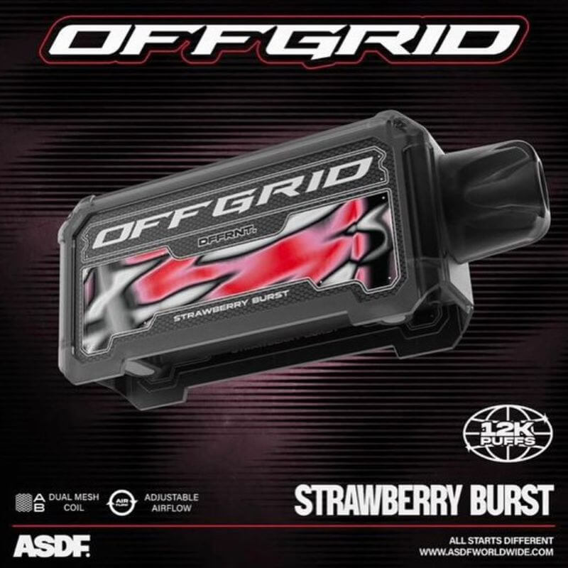 SGVape-VAPETAPE-OFFGRID-12000-STRAWBERRY-BURST-SG-VAPE-PARTY