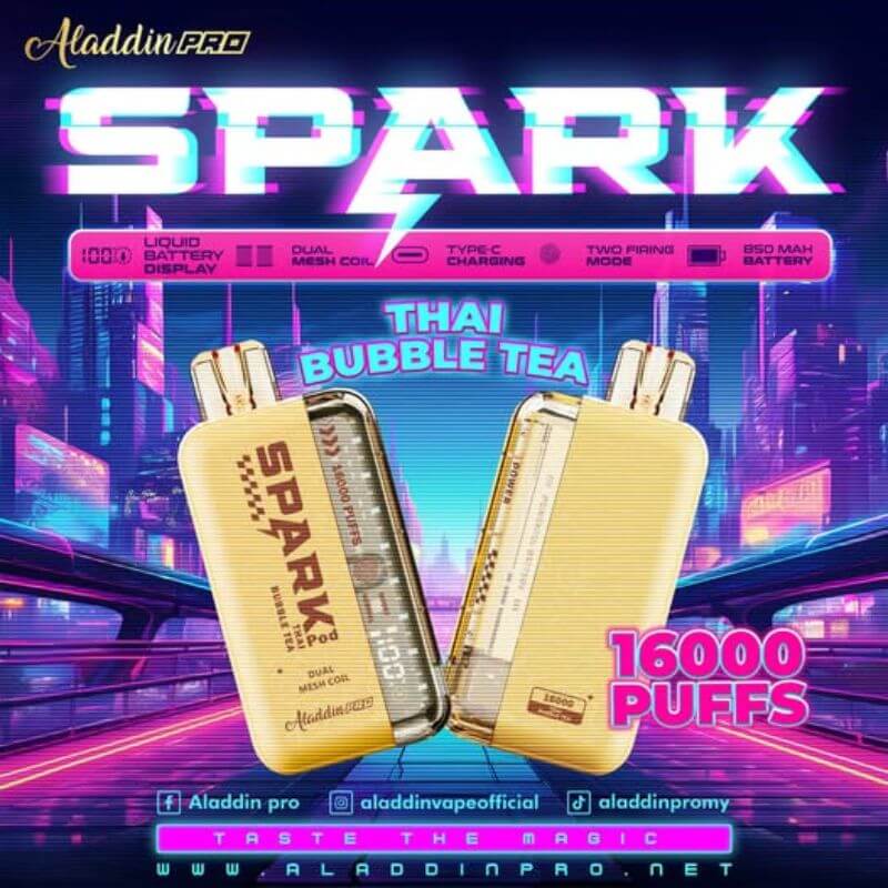 SGVape-ALADDIN-SPARK-16K-THAI-BUBBLE-TEA-SG-Vape-Party