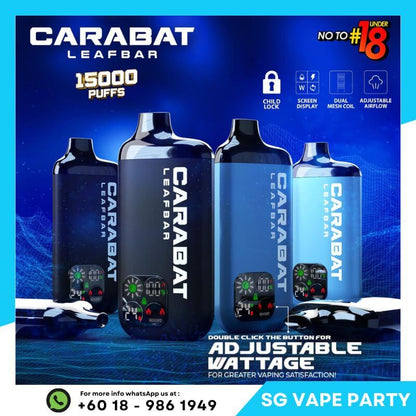 SGVape-CARABAT-LEAFBAR-15000-PUFFS-SG-Vape-Party