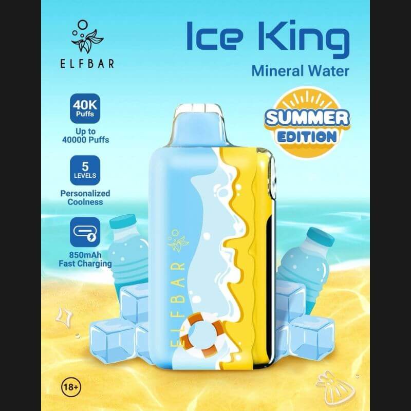 SGVape-ELFBAR-ICE-KING-40K-MINERAL-WATER-SG-Vape-Party