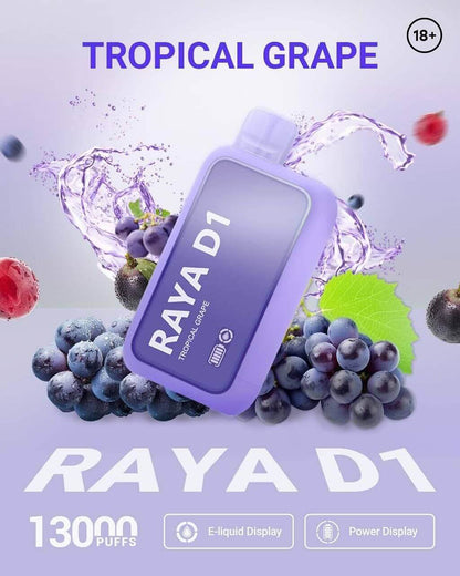 SGVape-ELFBAR-RAYA-D1-13K-TROPICAL-GRAPE-SG-VAPE-PARTY
