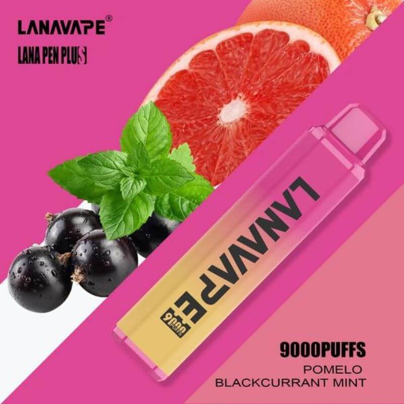 SGVape-LANA-PEN-PLUS-9000-POMELO-BLACKCURRANT-MINT-SG-Vape-Party
