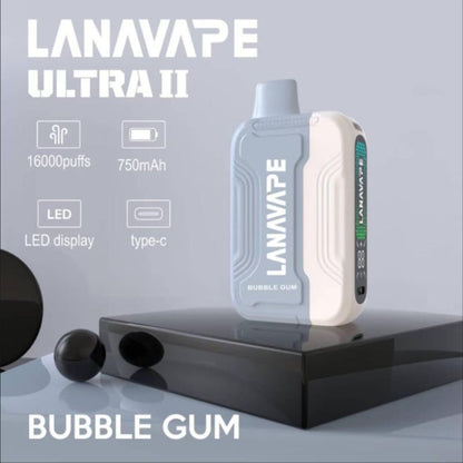 SGVape-LANA-ULTRA-II-16000-BUBBLE-GUM-SG-VAPE-PARTY