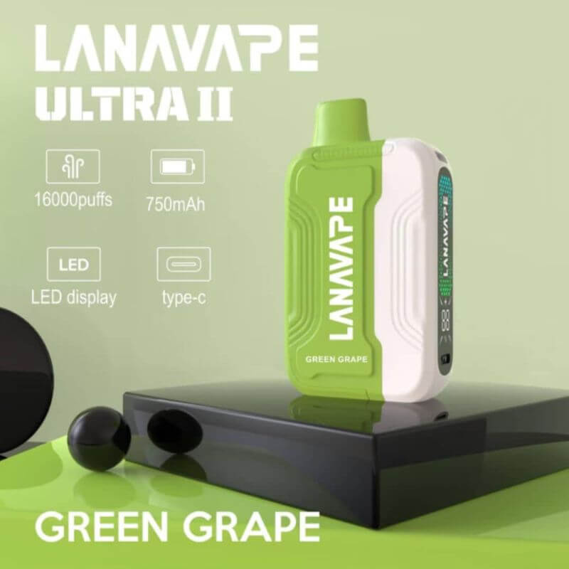 SGVape-LANA-ULTRA-II-16000-GREEN-GRAPE-SG-VAPE-PARTY