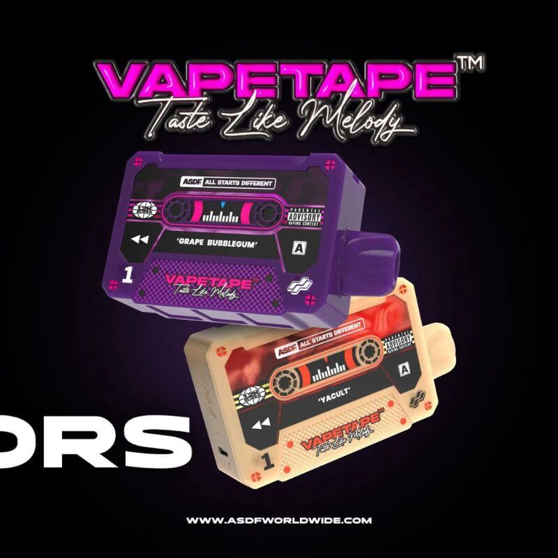 SGVape-VAPETAPE 12000 GRAPE BUBBLEGUM &amp; VAPETAPE 12000 YACULT